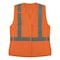 Ergodyne M Orange Class 2 Womens Hi-Vis Breakaway Vest - HL 8215BAW-S - alternate 5