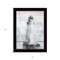 Homeroots Lighthouse 3 Black Framed Print Wall Art 406713 - alternate 2