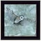 Homeroots Simplicity Owl 3 Black Framed Print Wall Art 404333 - alternate 1