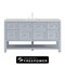 James Martin Vanities Breckenridge 60 in. Single Vanity, Serenity Blue, w/ 3 CM Eternal Jasmine Pearl Silestone Top 330-V60S-SRB-FEJP - alternate 1