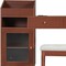 Homeroots 44" Walnut Wood Two Drawer Dresser 714279 - alternate 5