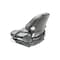 Uni Pro Toyota 7F-8F-THDC Series Forklift Mechanical Suspension Seat Black Vinyl 8648 - alternate 2