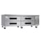 Koolmore 72 in. 4-Drawer Commercial Chef Base Freezer in Stainless-Steel KM-BF-724D - alternate 6