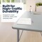 Flash Furniture Wren 60 in x 24 in Adjustable Height Activity Table, Thermal Laminate Top, Standard Legs, Gray XU-A2460-REC-GRY-T-A-GG - alternate 3