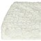 Homeroots 50" X 70" Ivory Faux Fur Plush Throw Blanket with Embroidery 293155 - alternate 4