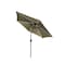 Living Accents Solar LED 9 ft. Tiltable Taupe Market Umbrella YQ103BK-TP - alternate 2