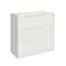 Hirsh 42 in W 3 Drawer Lateral File Cabinet, White, A4/Legal/Letter 23705 - alternate 1
