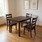 Homeroots 60" Dark Brown Solid Wood Dining Table 548924 - alternate 6