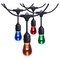 Satco 48 Foot LED String Light 15-S14 Lamps Medium Base RGBTW Infrared Remote Black 120V S8033R1 - alternate 1