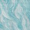Homeroots 3' X 5' Teal Blue Aqua And Ivory Abstract Washable Indoor Outdoor Area Rug 582998 - alternate 5
