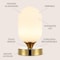 Jonathan Y Eli 8" Modern Minimalist Iron Rechargeable Integrated Portable LED Table Lamp, Brass Gold/White JYL7111C - alternate 5