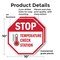 Signmission Stop Temperature Check Station, 10 inch X 10 inch, Plastic Sign, 2PK OC-P-2PACK-10-199 - alternate 4