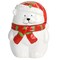 Gibson Home Joyful Bear Durastone 7.5in Cookie Jar 127094.01 - alternate 1