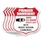 Signmission Private Driveway Shield Sign Under 24 Ho, 12 inch X 12 inch, Aluminum Metal Sign, 5PK SHI-A-5Pack-12-437 - alternate 1