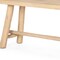 Homeroots 56" Natural Distressed Solid Wood Live Edge Bench 606743 - alternate 2