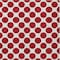 Homeroots 9' X 12' Red And Ivory Polka Dot Washable Indoor Outdoor Area Rug 614939 - alternate 4