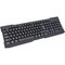 Manhattan ENHANCED KEYBOARD USB, BLACK - 104 KEYS - STREAMLINED, DURABLE DESIGN IDEAL FOR 175708 - alternate 2