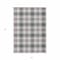 Homeroots 3' X 5' Black Ivory And Red Plaid Washable Indoor Outdoor Area Rug 597081 - alternate 2