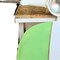 Homeroots 26in Green And White Novelty Scooter Open Cabinet with Two Shelves 402228 - alternate 2