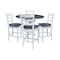 Whitewood Industries Extension Dining Tables, 45 in L, 38 in H, Parawood Top K05-42DPT-6B-S61724 - alternate 1