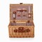 Picnic Time Family Of Brands Classic Wine & Cheese Picnic Basket, Red & White Gingham Pattern 205-19-300-000-0 - alternate 1