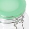 Martha Stewart 5 Piece Glass Canister Set with Jadeite Green Lids 120089.05R - alternate 3