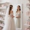 Simple Deluxe 47.2in Jewelry Cabinet Organizer Wall or Door Mounted with Full-Length Mirror and 6 LEDs Jewelry Or 3A88HICABTJEWHT - alternate 2