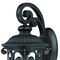 Homeroots Matte Black Hanging Goblet Wall Light 398503 - alternate 3