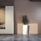 Leisuremod Aloe Handcrafted Fiberstone & MgO Clay Square Tapered Planter with Cover & Weather-Resistant AP29W - alternate 3