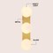 Jonathan Y Knox 23.3 in. 3-Light Mid-Century Modern Metal and Frosted Glass Globe LED Vanity Light, Brass Gold JYL9567A - alternate 4
