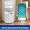 Edendirect 1190 sq. ft. True HEPA 13-Personal Console Air Purifier in Whites, Activated Carbon, 99.97% Cleaner ZR-JF260s - alternate 4