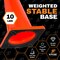 Xpose Safety 28 Inch Orange Slim Line Traffic Cones Heavy Duty 10lb with 6in and 4in Collars, DOT Approved, 24PK AOTC28SL-64-10L-24-X - alternate 2