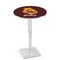 Holland Bar Stool Co 42" Chrome Arizona State Pub Table, Sparky Logo, 36" dia. Top L217C4236ArizSt-S - alternate 1