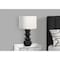 Monarch Specialties Lighting, 26''h, Table Lamp, Black Ceramic, Ivory / Cream Shade, Contemporary I 9763 - alternate 3
