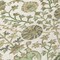 Homeroots 8' Ivory Green And Brown Round Floral Washable Indoor Outdoor Area Rug 603469 - alternate 4
