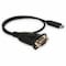 Iogear USB-C TO SERIAL RS-232 ADAPTER, PC, MACOS, LINUX, DB9, 17 CABLE,  GUC232C - alternate 1