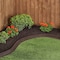 Rubberific RBFE4BN40 Brickface Landscape Edging, 48 in L, L, Rubber, Brown RBFE4BN6 - alternate 2