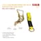 Mytee Products Auto Car Haul Flatbed Tie Down Kit Lasso Wheel Ratchet Strap w Snap Hook, 8PK RST-212SM-SHx8 - alternate 3