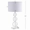 Jonathan Y Paisley 29.5 in. Crystal LED Table Lamp, Clear JYL2055A - alternate 3