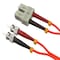 Sanoxy 5m SC/ST Duplex 50/125 Multimode OM2 Fiber Optic Cable SNX-CBL-LDR-FB104-5505 - alternate 2