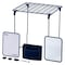 Lockermate By Bostitch 7-Piece Locker Organizer Kit, Locker Shelf, Mirror, Whiteboard, Storage Cup & Dry Erase Marker, Blue 5086-NVY - alternate 1