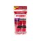 Wooster Paint Roller Cover, 1/4 in Thick Nap, 4-1/2 in L, Velour Cover, Red Pair RR311-4 1/2 - alternate 2