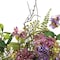 Homeroots 22" Purple Artificial Summer Hydrangea Wreath 516075 - alternate 2