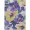 Homeroots 8' X 10' Purple And Lavender Floral Washable Indoor Outdoor Area Rug 611087 - alternate 2
