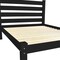 Homeroots Black Solid Wood Full Bed Frame 546747 - alternate 4