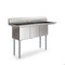 Koolmore 63 in. Three Compartment Sink, Bowl Size 15x15x14, 18-Gauge Stainless-Steel with Right Drainboard KM-SC151514-15R3 - alternate 4