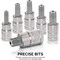 Neiko Tamper Proof Torx Bit Socket Set, T8 - T60, S2 Steel 10073A - alternate 2