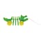 Plantoys Dancing Alligator Wooden Pull Toy 5105 - alternate 4