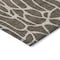 Homeroots 9' X 12' Brown And Beige Geometric Washable Indoor Outdoor Area Rug 599272 - alternate 3