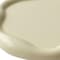 Homeroots 7in Light Yellow Resin Handmade Round Trinket Tray 724179 - alternate 2